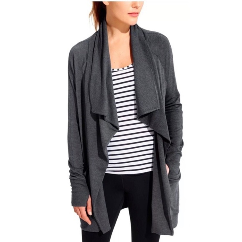 Athleta Haven Open Wrap Sweater Cardigan Size Small - Picture 1 of 11
